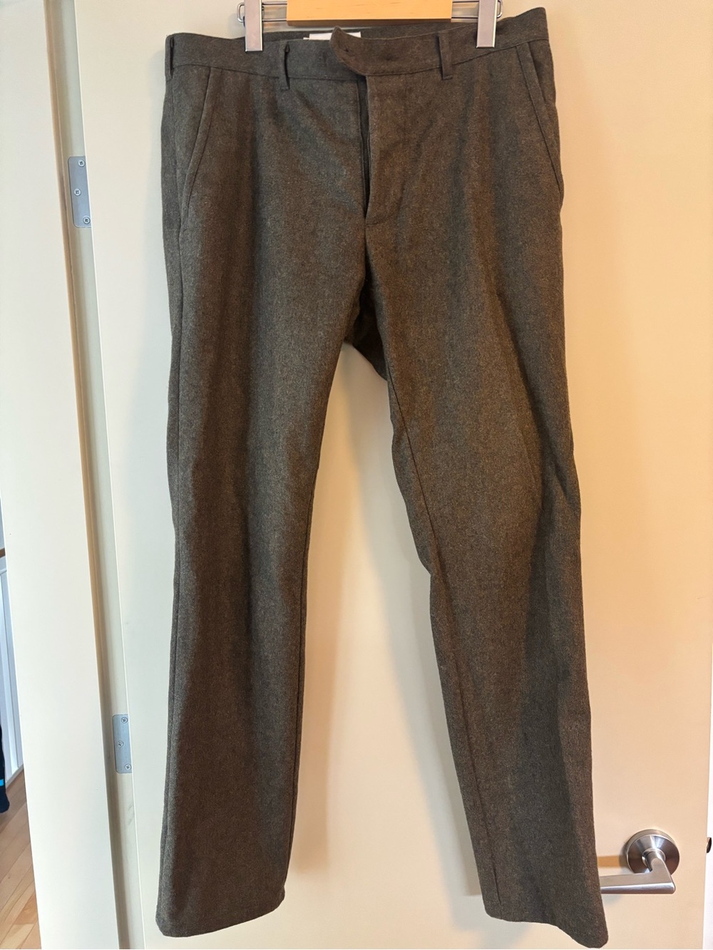 Wings + Horns Olive Brown Dress Pants